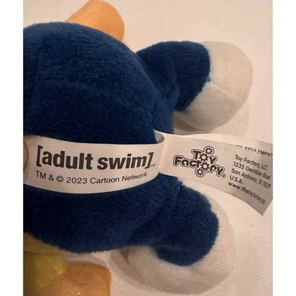 6" Toy Factory Adult Swim Sitting Morty Plush Toy Stuffed Excellent Condition - Picture 2 of 5